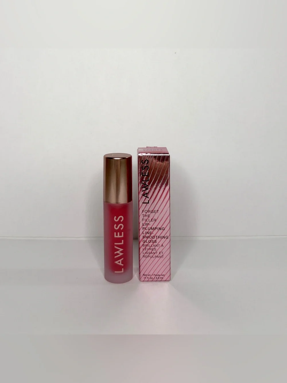 LAWLESS Forget the Filler Lip Plumper Line Smoothing Gloss